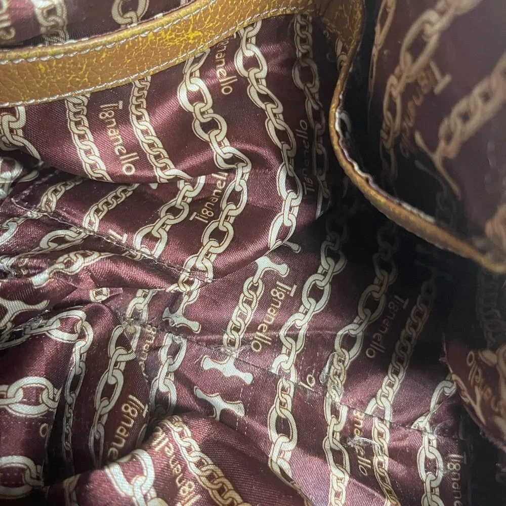 Tignanello leather brown